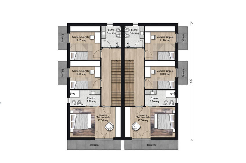 Porzione di bifamiliare In vendita Pescantina - Settimo